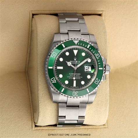 why rolex hulk price increase|pre owned rolex hulk.